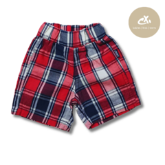 Art 189 -Bermuda jogger escocesa bebe - comprar online