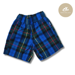 Art 189 -Bermuda jogger escocesa bebe - tienda online