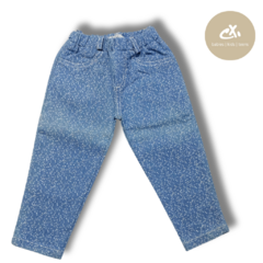 Art 137/9 -Pantalón jegging jean estampado comfort de beba