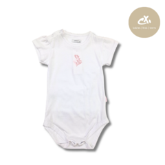 Art 314/3 -Body M/C con picot jersey liso bordado ramitas de beba - comprar online