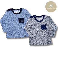 Art 328/6 -Remera M/L bebé interlock est.moster