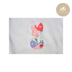 Art 343/10 -Remera beba M/C aplique coneja - comprar online