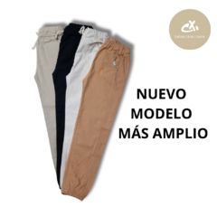 Art 489- Jogger gabardina confort de varón (NUEVO MODELO MÁS AMPLIO)