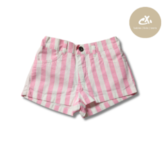 Art 546/4 -Short flores y rayas de nena - comprar online