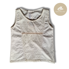 Art 663/1 -Blusa voile bordado S/M de nena - comprar online