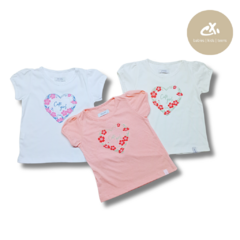 Art 840/11 -Remera M/C CUITE GIRL nenas