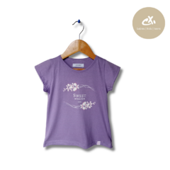 Art 840/12 -Remera M/C SWEET BUTTERFLY nena - comprar online