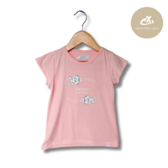 Art 840/12 -Remera M/C SWEET BUTTERFLY nena