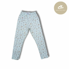 Art 886/42 -LEGGING FRISA ALGODON CON LYCRA ESTAMPA CORAZONES DE NENA - CROXI MAYORISTA