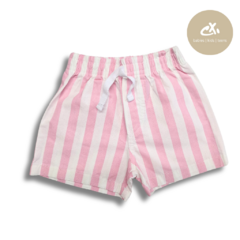 Art 182/2 -Short cintura elastizada rayas de bebé - tienda online