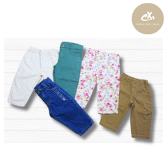 Pack x5 pantalones bebé (*$4000 c/u*)