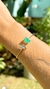 Bracelete Phuket Fusion Esmeralda Cristal Ametista Zircônia Verde - comprar online