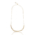 Colar Choker Wave Rio de Janeiro Banho Dourado Fosco