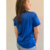 T-Shirt Suede Azul Royal - comprar online