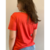 T-Shirt Suede Vermelho - loja online