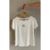 T-Shirt Suede Branco - loja online