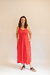 Vestido Suede Vermelho - comprar online