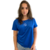 T-Shirt Suede Azul Royal