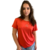 T-Shirt Suede Vermelho