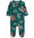 Pijamas de Fleece com Zíper Floral para Dormir Carter's - Tam 6 meses