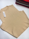 Top Hilo Liso Leia Beige