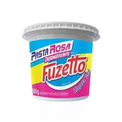 Pasta Rosa Desengraxante Fuzetto Limpeza Total Cozinha Graxa Mármores Pisos Azulejos - CX 6un