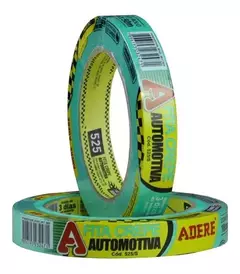 Fita Crepe Automotiva 18x50 Verde Adere 525 Caixa C/ 32 Un Liso