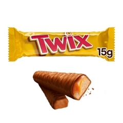 Chocolate Twix 15g Mars - Cx 30 Unidades