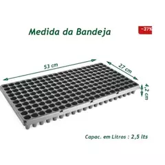 Bandeja Para Produção De Mudas 200 Celulas Nutriplan - 5un