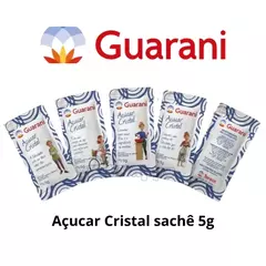 Açúcar Cristal Sachê Guarani 5g