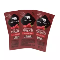 Molho De Pimenta Junior Em Sachê De 3ml Molho Picante