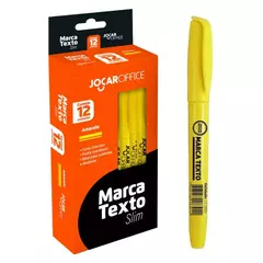 Marca Texto Slim Amarelo Jocar Office