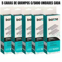 Grampos 26/6 Galvanizados C/5000 Unidades Metal - comprar online