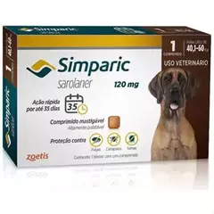 Antipulgas Simparic Cães 3 comprimidos - Armazem do Nini Ltda