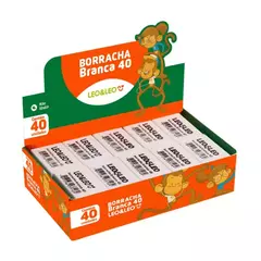 Borracha Branca Escolar Leoleo N20