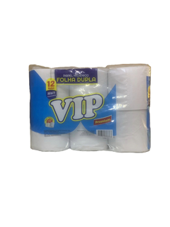 Papel Higienico Vip Folha Dupla 12x30m