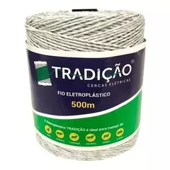 Fio Tradição eletroplastico BRANCO - 500m