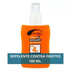 Repelente Spray 4 Horas 100ml Nutriex - 3un