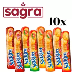 Biscoitos Salgados Salkin 90g - Cx 20un