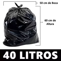 Saco de Lixo Preto na internet