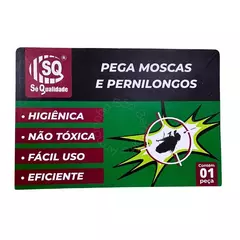 Armadilha Adesiva Pega Mosca Mosquito Inseticida C Cola - 20un - comprar online