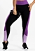 Calça Legging Metamorfose Com Detalhe Lateral em Roxo | REF: MTF20