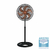 Ventilador Coluna 50Cm Turbo 6P Preto com Bronze 127V Ventisol