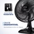 Ventilador de Mesa 40cm Mondial Super Power VSP-40-W 6 Pás 3 Velocidades - loja online