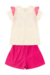 Imagem do Conjunto Infantil Feminino Metamorfose Off-white