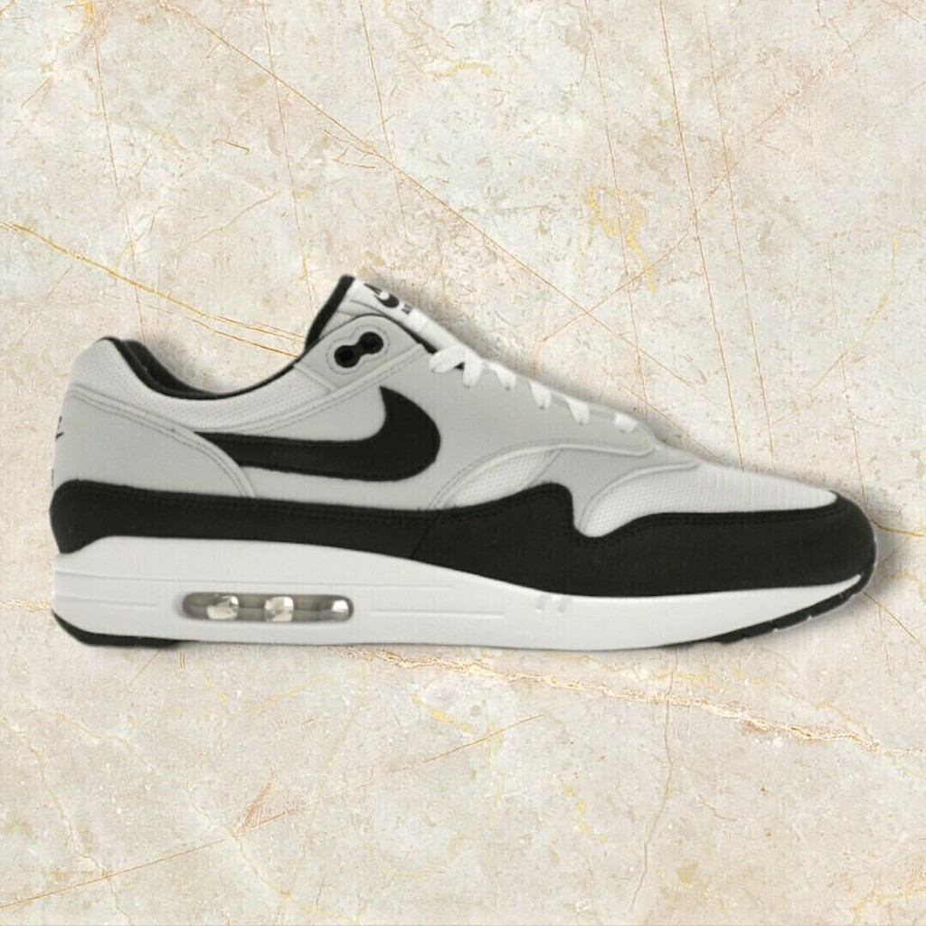 Nike air max 1 blanco y negro online