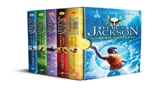 PERCY JACKSON Y LOS DIOSES DEL OLIMPO - LA SERIE COMPLETA (ESTUCHE) - RICK RIORDAN