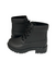 Bota Coturno Silicone Infantil Preto - Melfeekids