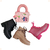 Bota Coturno Silicone Infantil Nude - comprar online