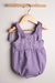 Romper Regata Violeta de Linho